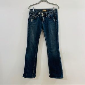 Paige pico flap pocket jeans